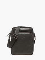 Sac Bandoulire Lancaster Marron soft vintage homme 10