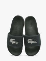 Claquettes Lacoste Vert men 7CMA0013