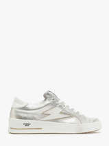 Sneakers Uit Leder Semerdjian Zilver accessoires MAYA7992