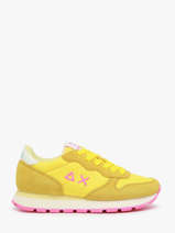 Sneakers Sun68 Jaune women Z34201