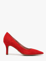 Pumps Uit Leder Tamaris Rood women 40