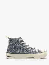 Sneakers Tribu Victoria Bleu women 1057102