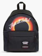 Sac  Dos 1 Compartiment Eastpak Noir eastpak x looney tunes K620LOO