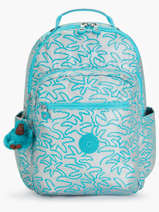 Sac  Dos 1 Compartiment + Pc 15" Kipling Bleu back to school / pbg PBGI3040