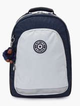 Sac  Dos Class Room 2 Compartiments Kipling Bleu back to school / pbg PBGI4053