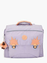 Cartable 2 Compartiments Kipling Violet back to school / pbg PBG21092