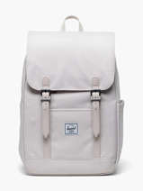 Sac � Dos 1 Compartiment Herschel Blanc classics 11400