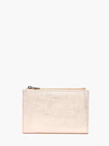 Portefeuille Etincelle Iris�e Cuir Etrier Rose etincelle irisee EETI619