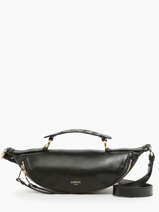 Cross Body Tas S Origami Leder Lancel Zwart origami A12527