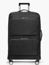 Valise Souple Leo Nylon Recycl� Lancel Noir leo A12485