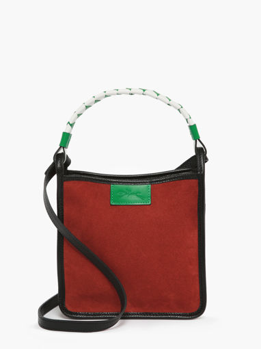 Longchamp Le foulonn dbrid Cross body tas Bruin