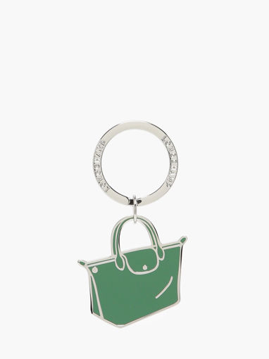 Longchamp Metal Porte cls Blanc