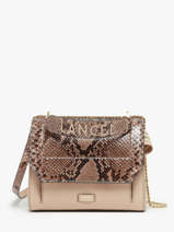 Sac  Main M Ninon Python Lancel Beige ninon A09370