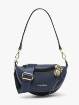 Sac Banane Gretel Ted lapidus Bleu gretel TLAU8933
