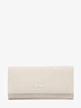 Portefeuille N City Continental Cuir Nathan baume Beige original n 185N