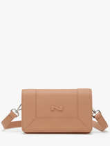 Sac Bandoulire Maastricht Cuir Nathan baume Marron mondrian 4
