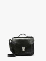 Sac Mademoiselle George Xs clipse Cuir Paul marius Noir eclipse GEORXECL