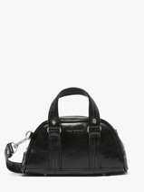 Sac Mini Bowling clipse Cuir Paul marius Noir eclipse MINIBECL