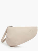 Sac Bandouli�re Large City Perle Cuir Nathan baume Beige n city 1