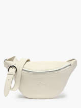 Sac Banane Small Derby Cuir Nathan baume Beige n city 25
