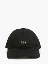 Casquette Lacoste Noir accessoires RK049100