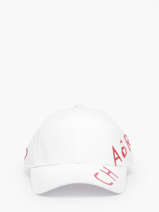 Casquette Chabrand Blanc casquette 10021