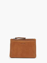 Portefeuille Soly  Nat et nin Bruin vintage SOLY