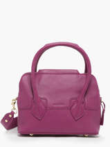 Handtas Gisle S Art Dco Leder Paul marius Violet la suite art deco GISESART