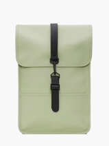 Sac  Dos 1 Compartiment + Pc 13" Rains Vert city 13020