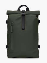 Rolltop Rucksack Large - Sac � Dos Rains Vert city 14590