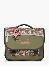 Cartable 2 Compartiments Cameleon Vert actual PBBACA35