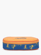 Trousse 1 Compartiment Cameleon Bleu retro PBREPLUM