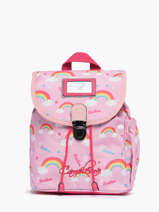 Sac  Dos Rtro 1 Compartiment Cameleon Rose retro 620