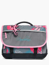 Cartable Enfant 2 Compartiments Cameleon Gris actual CA38