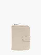 Portefeuille Cuir Hexagona Beige confort 461063