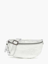 Sac Banane Nine Cuir Milano Argent nine NI19091N