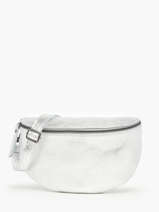 Sac Banane Nine Cuir Milano Argent nine NI21123