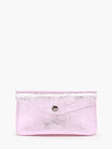 Portemonnee Nine Leder Milano Roze nine NI23113