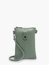 tui Tlphone Caviar Cuir Milano Vert caviar CA23061