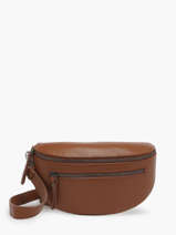 Sac Banane Caviar Cuir Milano Marron caviar CA23111