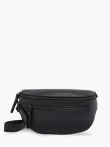 Sac Banane Caviar Cuir Milano Bleu caviar CA23111