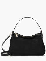 Sac Port paule Mirage Cuir Velvet Milano Noir mirage velvet MV23111