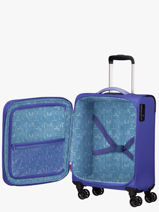 Handbagage American tourister Blauw pulsonic 146516-vue-porte