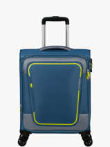 Valise Cabine American tourister Bleu pulsonic 146516