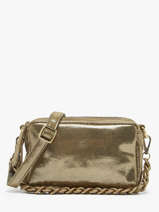 Cross Body Tas Vintage Leder Mila louise Groen vintage 23673LZ