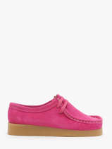 Chaussures Derbies En Cuir Another step Rose unisex 7010