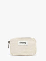 Porte-monnaie Hindbag Beige jute JU