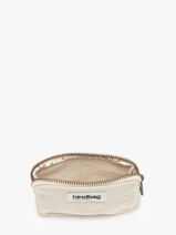 Portemonnee Hindbag Beige jute JU-vue-porte