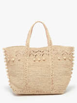 Sac Port paule Cabas Vanessa bruno Beige cabas 39V40414