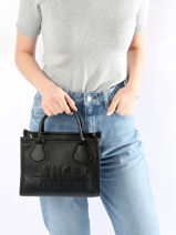 Cross Body Tas S Jour Leder Lancel Bruin jour A12995-vue-porte